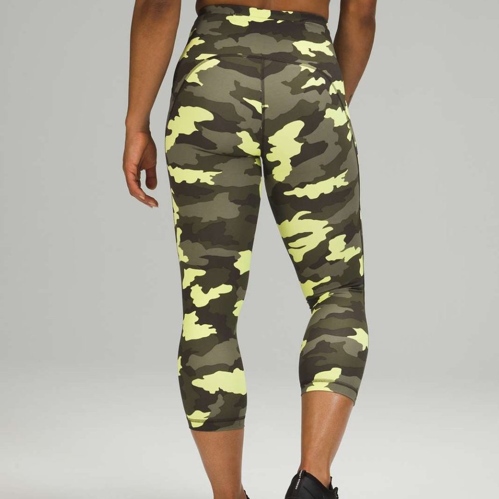 NWT Lululemon Swift Speed High-Rise Crop 21"